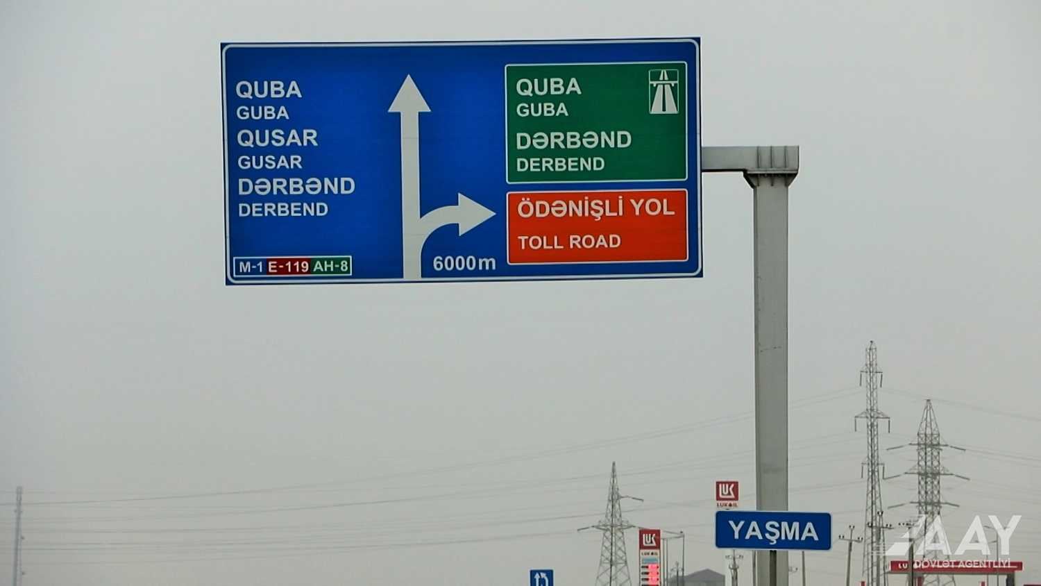 Bakı-Quba-Rusiya sərhədi avtomobil yolunun tikintisi davam etdirilir (FOTO/VİDEO)
