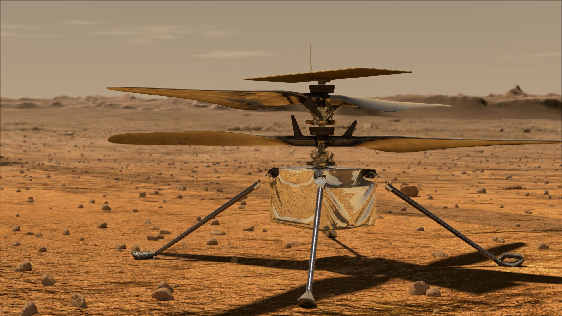 Вертолёт Ingenuity совершил свой 19-й полёт на Марсе