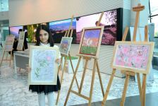 В Баку прошел вечер "Краски Харыбюльбюль" – экспозиция работ детей шехидов (ФОТО)