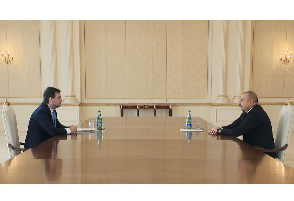 Президент Ильхам Алиев принял заместителя премьер-министра, министра иностранных дел и европейской интеграции Молдовы (ВИДЕО)