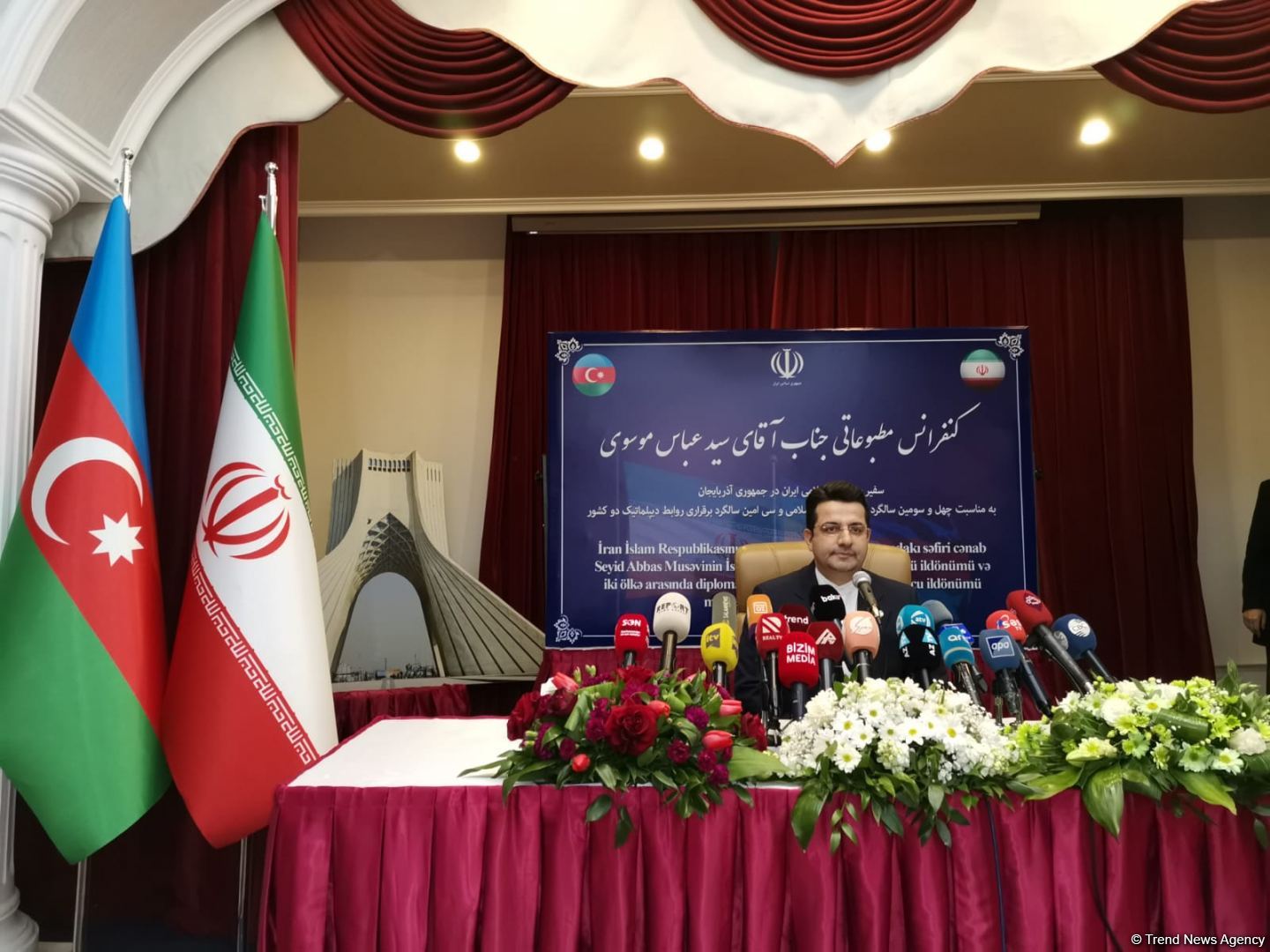 İran bölgədə bütün kommunikasiya xətlərini bərpa olunmasını dəstəkləyir - İran səfiri