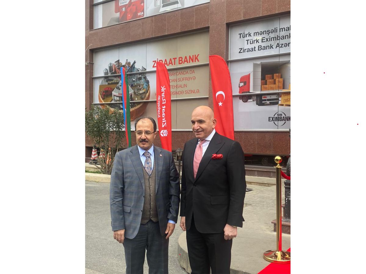 "Ziraat Bank"ın Azərbaycanda növbəti filialı açılıb