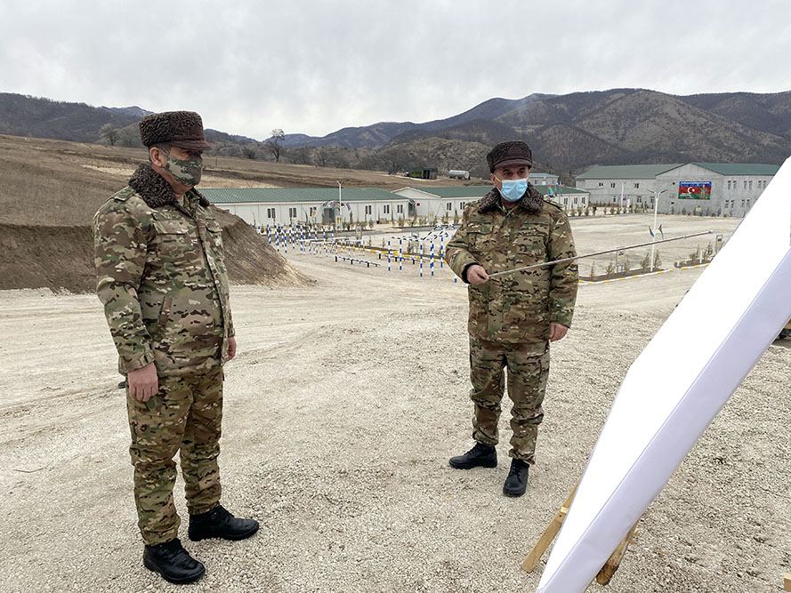 Azerbaijan's Minister of Defense visits military units stationed in Lachin district (PHOTO/VIDEO)