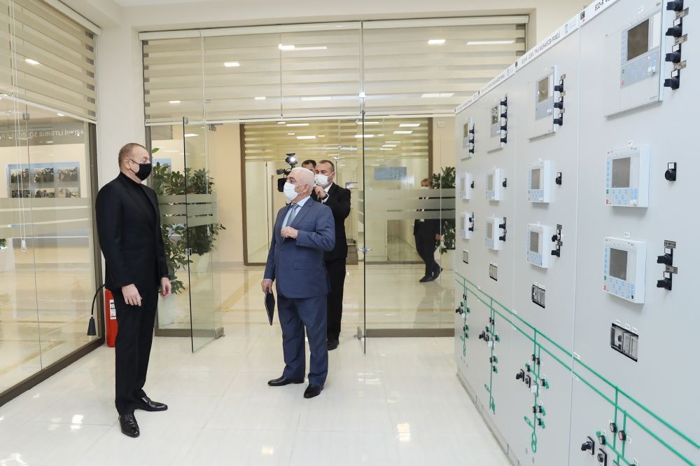 Prezident İlham Əliyev “Qobu” Enerji Qovşağının açılışında iştirak edib (FOTO/VİDEO) (YENİLƏNİB)