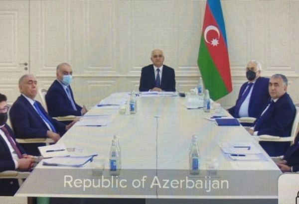 Azerbaijani deputy PM, Iranian minister discuss co-op issues via videoconference meeting (PHOTO)
