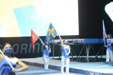 Bakıda batut gimnastikası üzrə Dünya Kubokunun açılış mərasimi keçirilib (FOTO)