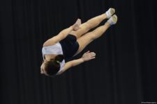 Best moments of first day of Trampoline World Cup in Baku (PHOTO)