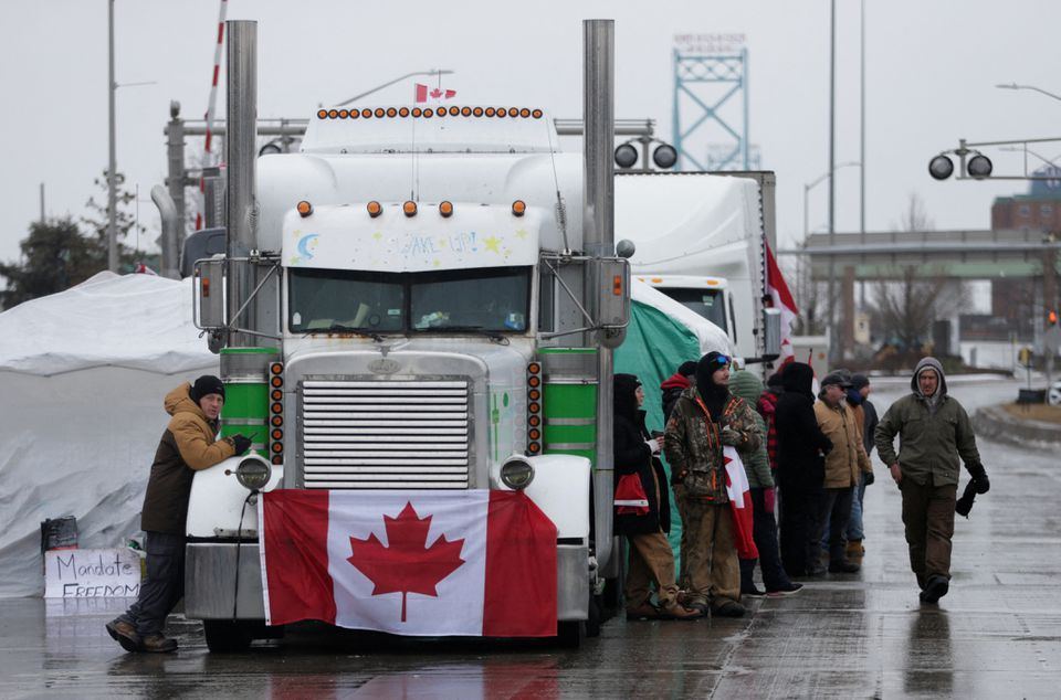 Ontario court grants injunction to end U.S.-Canada border blockade