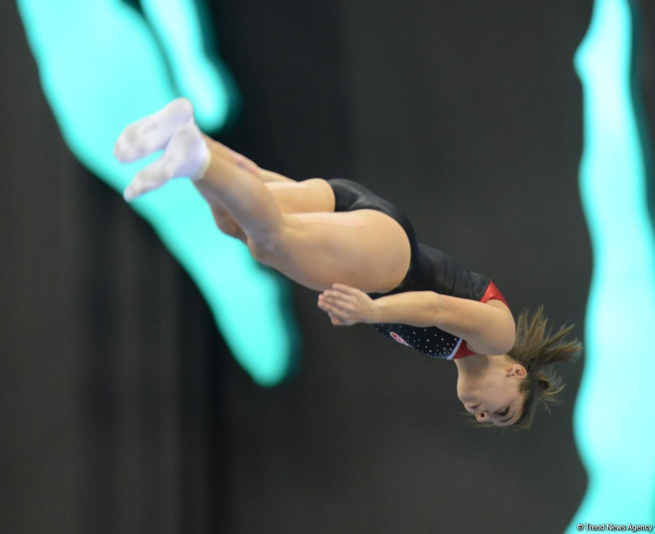 FIG Trampoline Gymnastics World Cup in Baku continues  (PHOTO)