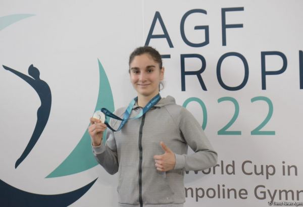 Плодотворно работала, чтобы завоевать медаль –  серебряная призерка Кубка мира, азербайджанская гимнастка Сельджан Магсудова
