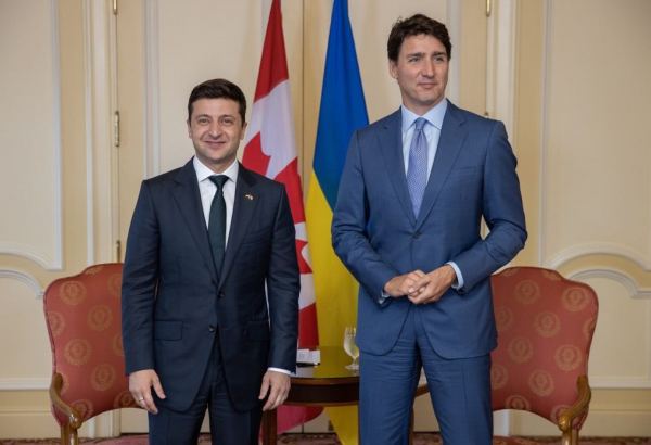 Zelensky, Trudeau discuss defense support expansion, grain deal