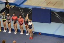 В Баку стартовали финальные соревнования Кубка мира по прыжкам на батуте (ФОТО)
