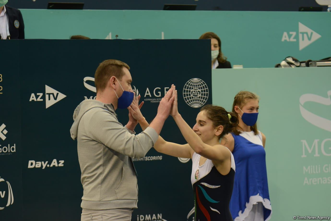 Azərbaycan gimnastı batut gimnastikası üzrə Dünya Kubokunun gümüş medalını qazanıb (FOTO)