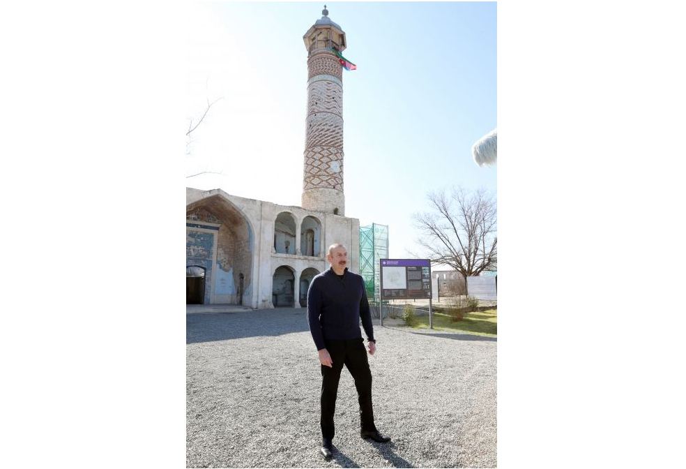 From March, reconstruction and repair work will begin in Aghdam Juma Mosque - President Ilham Aliyev