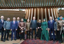 Президент Турции посетил павильон Азербайджана на Expo-2020 в Дубае (ФОТО)