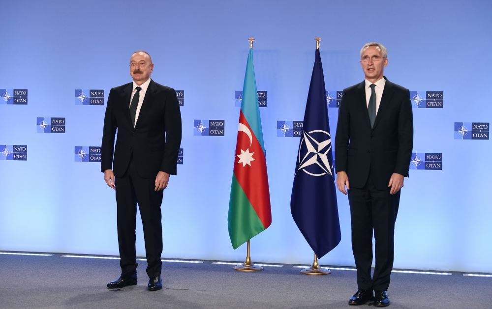 NATO Secretary General Jens Stoltenberg holds phone talks with Azerbaijani President Ilham Aliyev