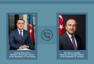Azerbaijani, Turkish FMs hold phone talks