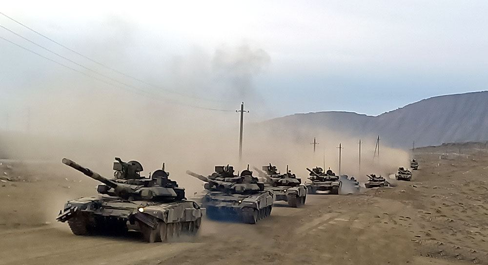 Проверена боеготовность воинских частей азербайджанской армии (ФОТО/ВИДЕО)