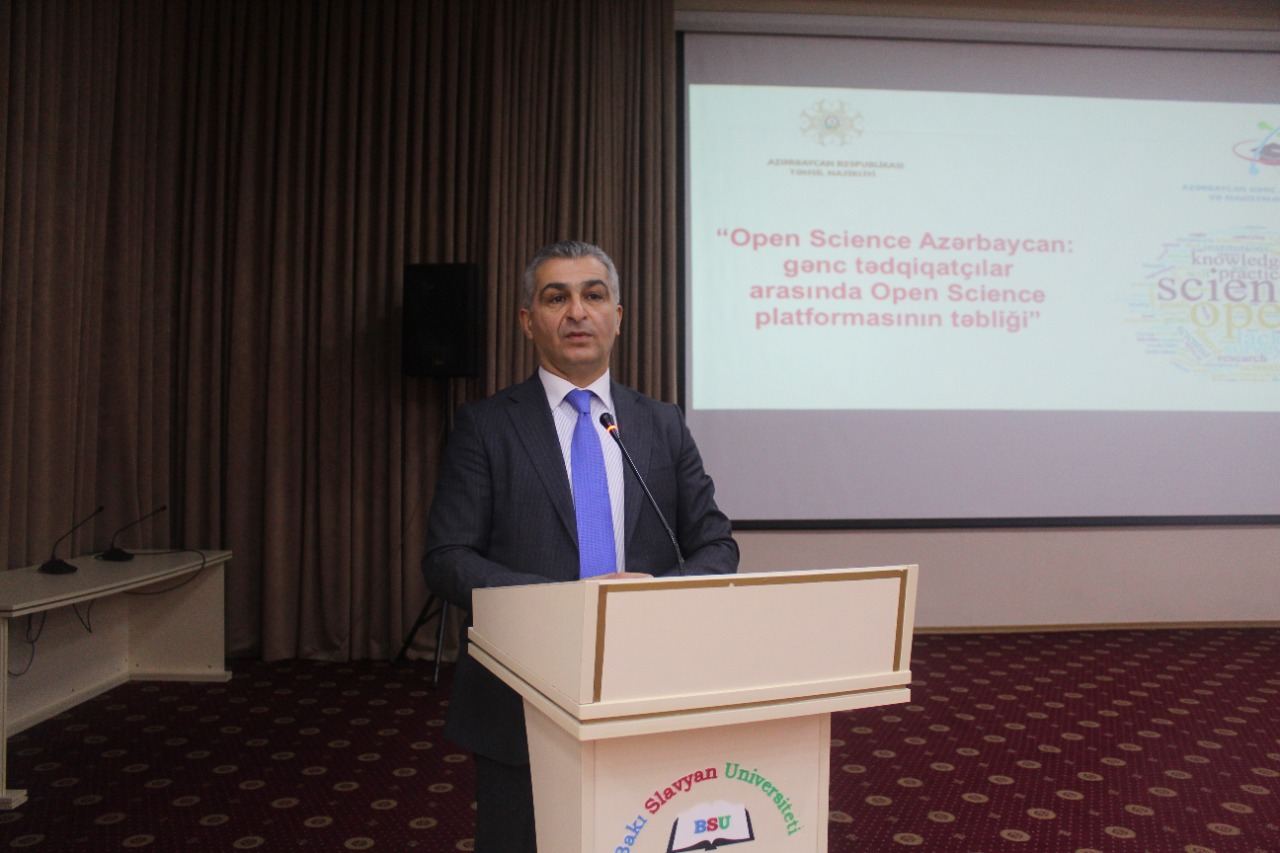 BSU-da “Open Science Azərbaycan” layihəsi çərçivəsində seminar keçirilib (FOTO)