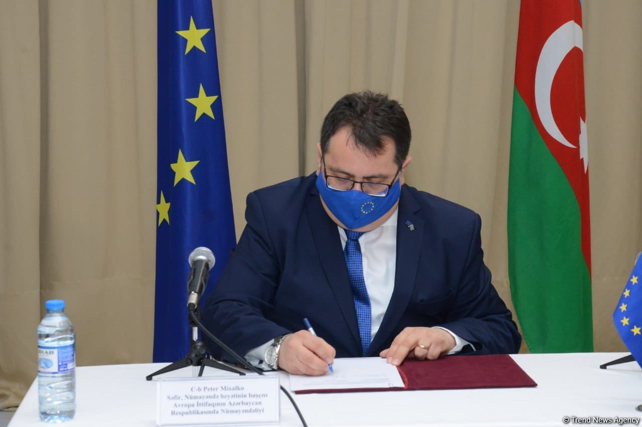 European Union, World Bank sign grant agreement in Azerbaijan (PHOTO)