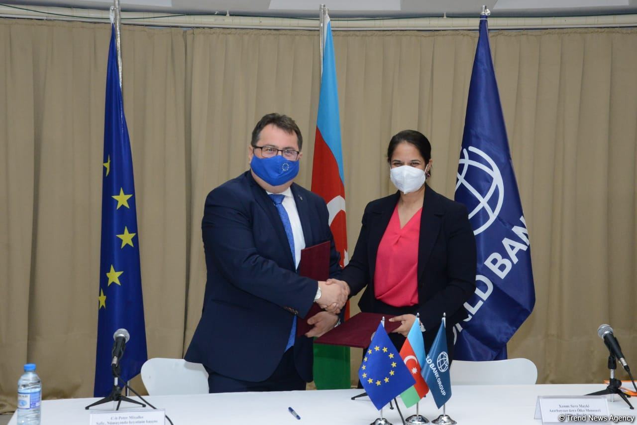 European Union, World Bank sign grant agreement in Azerbaijan (PHOTO)