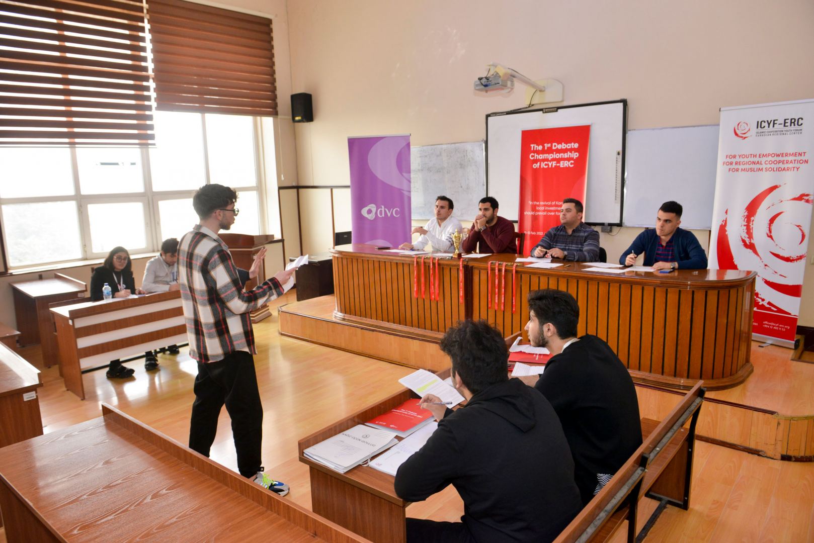 ICYF-ERC organized initial stage of International Championship of Debates in Azerbaijan (PHOTO)