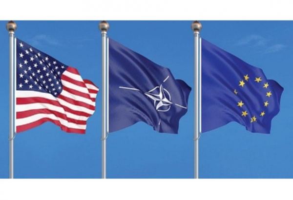 Aİ, NATO və ABŞ liderləri Ukrayna ətrafında vəziyyətin dərhal deeskalasiyasına çağırıblar