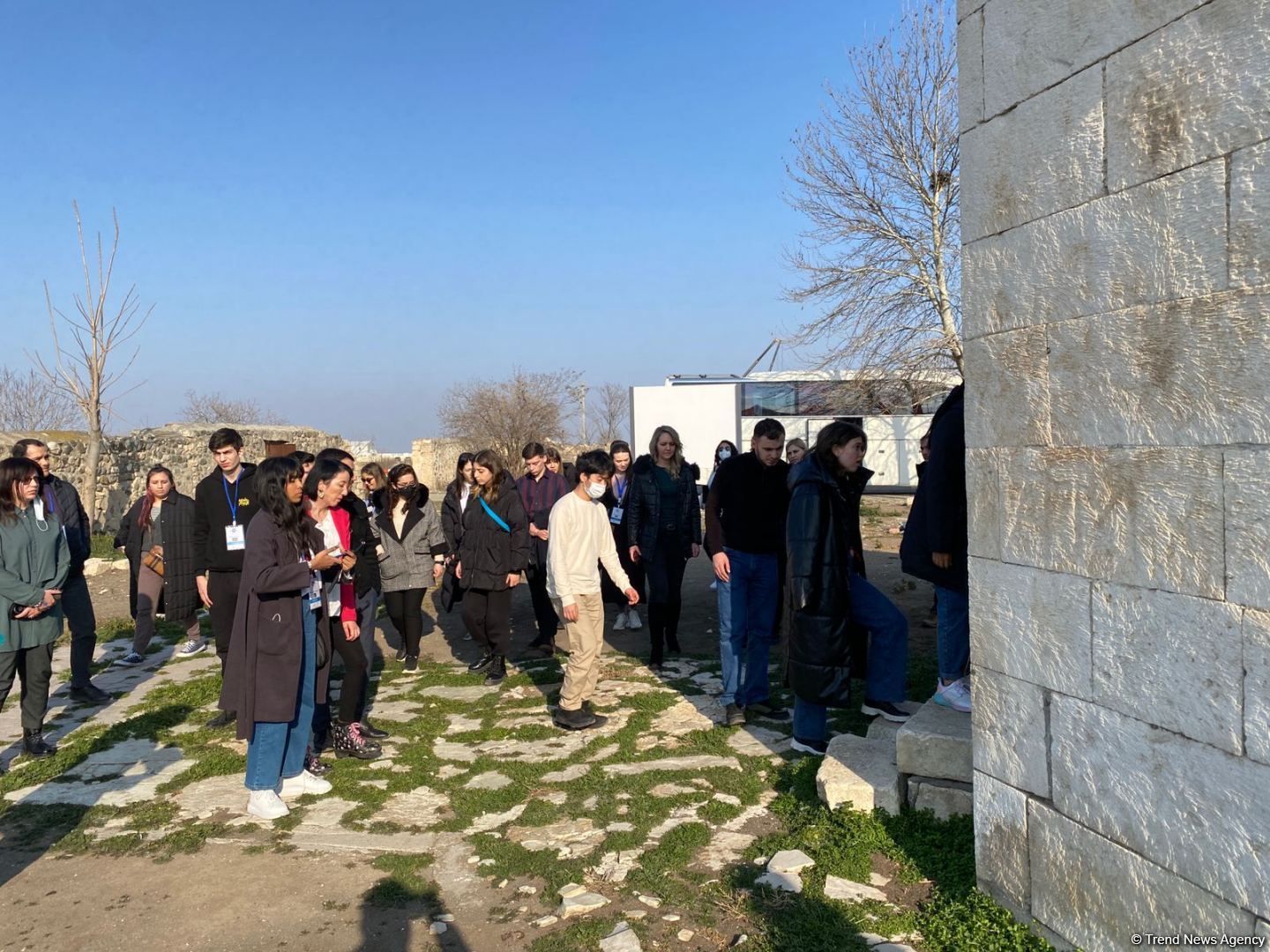 Foreign students visit Azerbaijan's liberated Aghdam (PHOTO)
