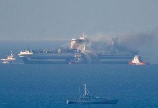Twelve still missing after blaze engulfs Greece-Italy ferry
