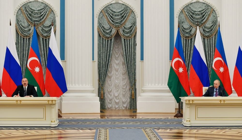 Президент Ильхам Алиев: Сегодня Россия является нашим главным партнером в деле поиска пути для нормализации отношений между Азербайджаном и Арменией