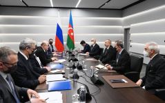 President Ilham Aliyev views Coordination Centre of Russian Federation Government (PHOTO/VIDEO)