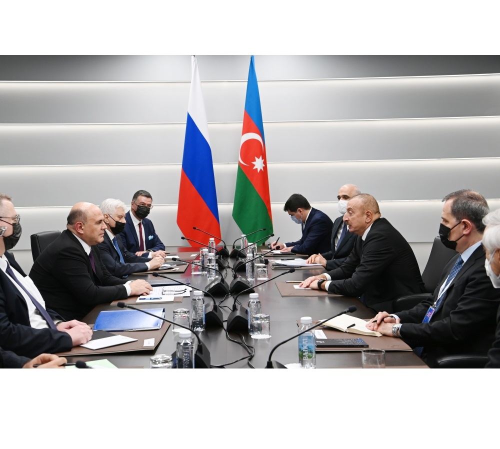 President Ilham Aliyev views Coordination Centre of Russian Federation Government (PHOTO/VIDEO)