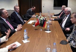 Президенты Турции и ФРГ встретились в Дакаре