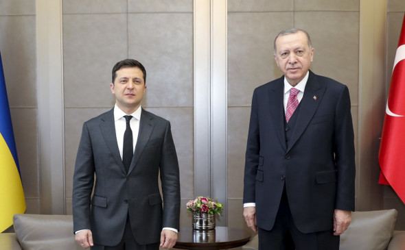 Türkiyə və Ukrayna prezidentləri 