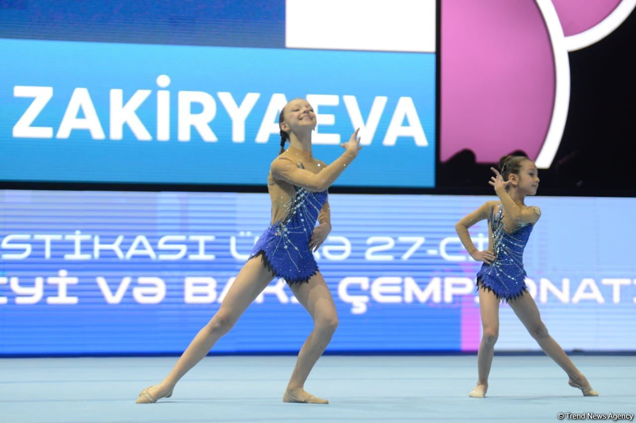 27th Azerbaijan and Baku Championship among Age Categories in Acrobatic Gymnastics kicks off in Baku (PHOTO)