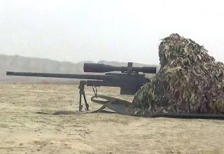 Снайперы азербайджанской армии совершенствуют огневую подготовку (ВИДЕО)