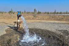 Ağdam şəhərinin içməli su və tullantı su sistemlərinin yenidən qurulması işlərinə başlanılıb (FOTO) - Gallery Thumbnail