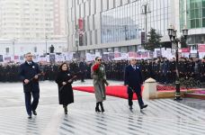 President Ilham Aliyev, First Lady Mehriban Aliyeva attend nationwide march to commemorate 30th anniversary of Khojaly genocide (PHOTO/VIDEO)