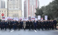 President Ilham Aliyev, First Lady Mehriban Aliyeva attend nationwide march to commemorate 30th anniversary of Khojaly genocide (PHOTO/VIDEO)