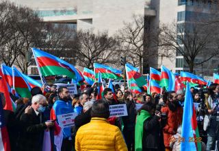 В Вашингтоне проведен Общеамериканский митинг в связи с Ходжалинским геноцидом (ФОТО)