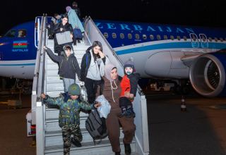 В Баку доставлена еще одна группа граждан Азербайджана, эвакуированных из Украины
