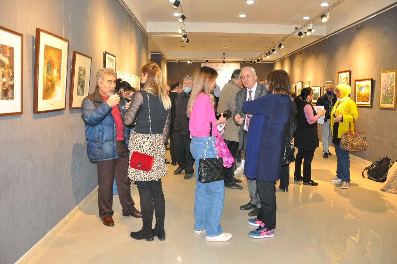 Акварельные впечатления в Баку - юбилей IWS Globe International Watercolor Society (ФОТО)