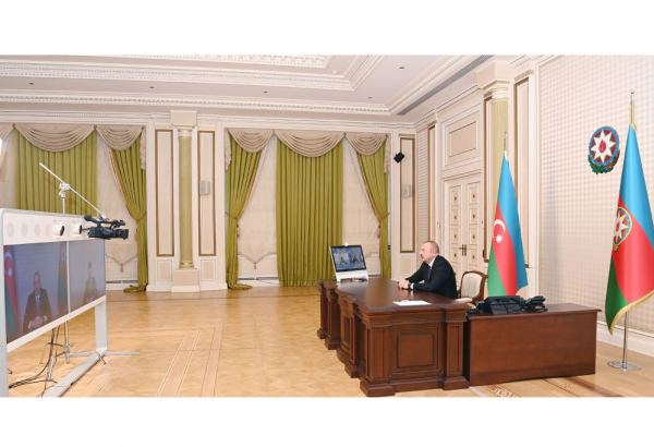 Президент Ильхам Алиев принял нового председателя правления Государственного историко-архитектурного заповедника «Ичеришехер» в видеоформате (ФОТО/ВИДЕО)