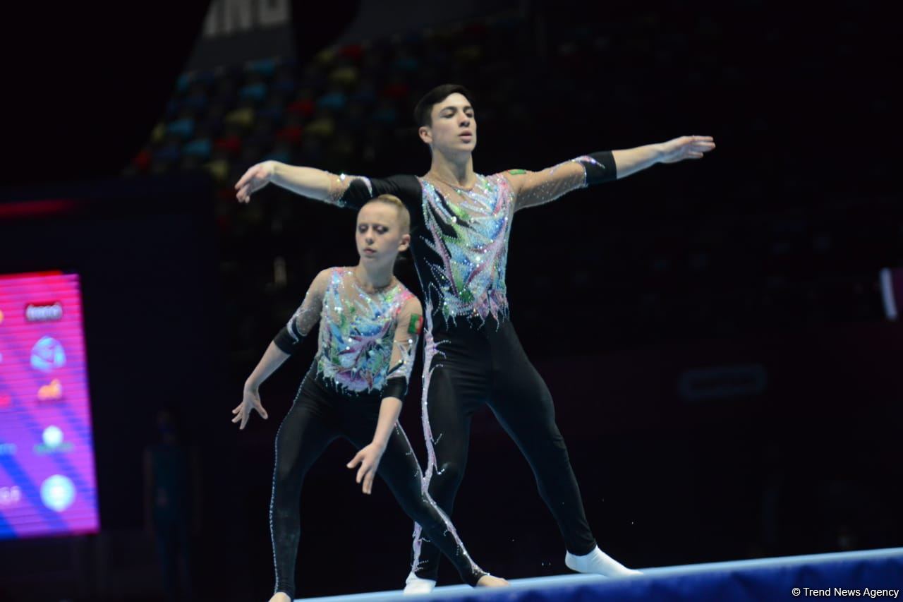 First day of 12th FIG Acrobatic Gymnastics World Age Group Competitions kicks off in Baku (PHOTO)