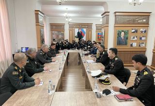В Военной академии ВС Азербайджана состоялась встреча с пакистанской делегацией