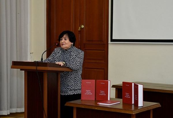 Академик Наиля Велиханлы презентовала книгу "Зангезур – от арабов до монголов" (ФОТО)