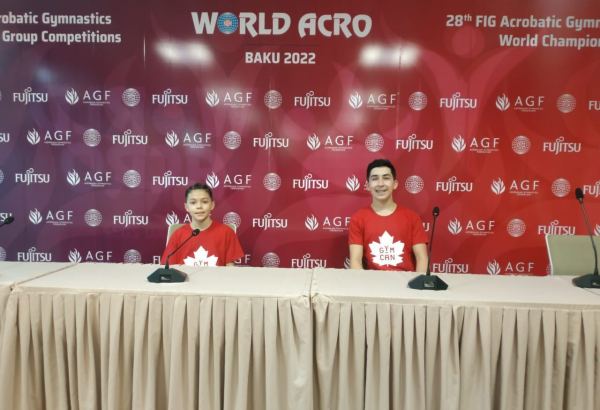 Canadian athletes shares impressions of participating in Acrobatic Gymnastics World Age Group Competitions in Azerbaijan