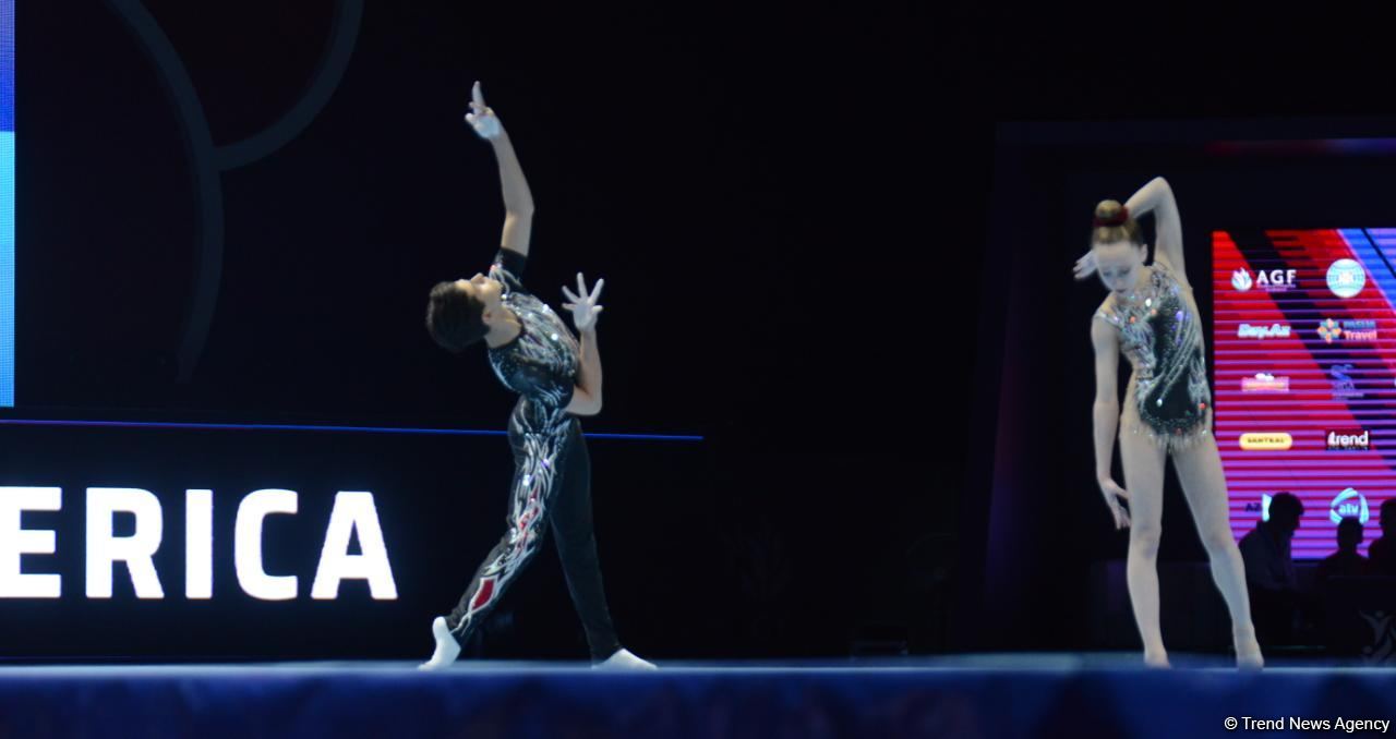 Second day of 12th FIG Acrobatic Gymnastics World Age Group Competitions kicks off in Baku (PHOTO)