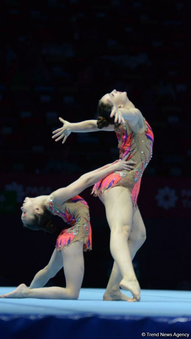 Acrobatic Gymnastics World Age Group Competitions continues in Baku (PHOTO)