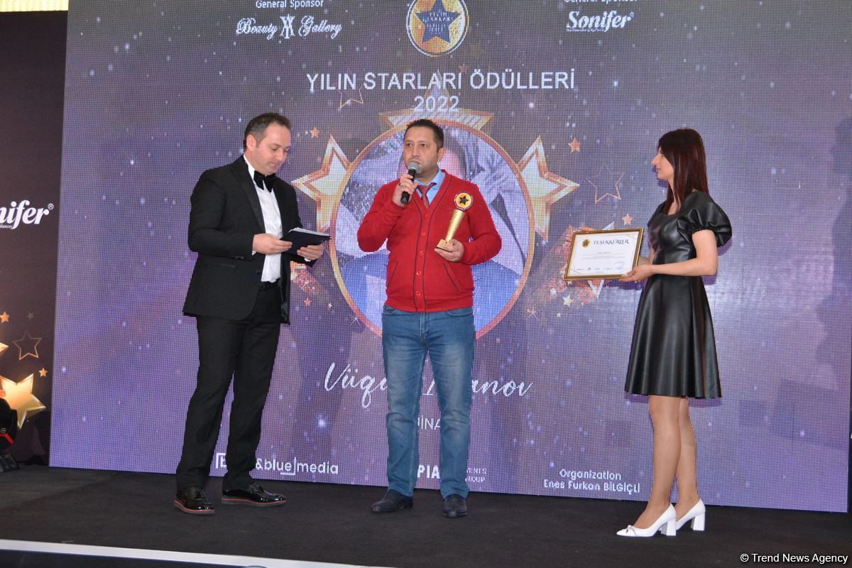 Журналист АМИ Trend награжден международной премией за вклад в развитие культурных связей между Азербайджаном и Турцией (ФОТО)